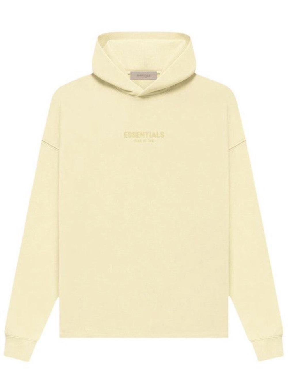 Fear of God ESSENTIALS Relaxed Men's Hoodie Canary XXL